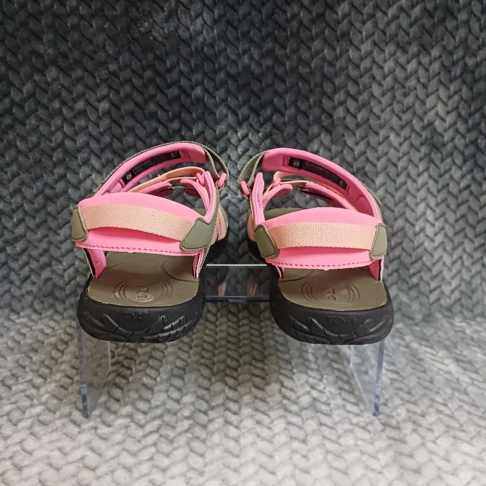 Teva Tirra Women's Strappy Sandals Burnt Olive Adjustable‎ Strap Comfort Size 5
